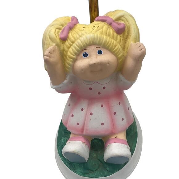 Vintage 1983 Cabbage Patch Kids Doll LAMP Original Appalachian Artworks WORKS - Picture 4 of 11